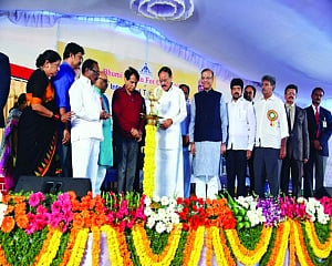 Foundation stone laid for construction of new integrated Terminal building of Vijayawada Airport