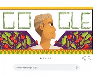 Google doodle celebrates life of social activist Baba Amte
