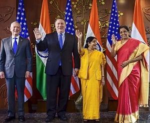 India, US ink COMCASA after inaugural 2+2 dialogue: Officials
