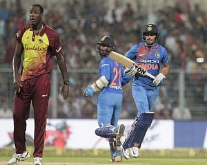 India beat West Indies by 5 wickets in first T20 International