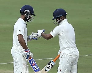 India end day 2 at 308/4 after bowling out WI for 311