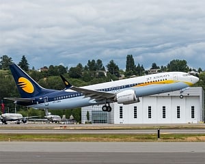 Jet Airways shares end over 5% higher