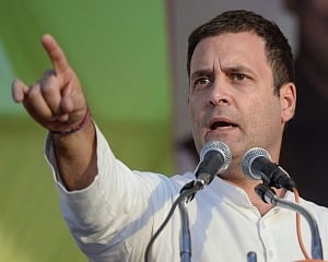 Modi 'betrayed' people on promises of jobs, 'depositing' Rs 15 lakh in accounts: Rahul