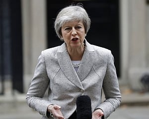 No Brexit is not an option, warns Theresa May