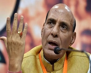 Rajnath leaves for J&K to inaugurate 'smart' border fence