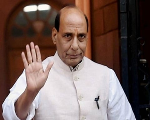 Ready to hold talks with anyone, but terror and dialogue cannot go together: Rajnath Singh