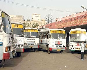 RSRTC employees on strike, over 4,500 buses remain off roads in Rajasthan
