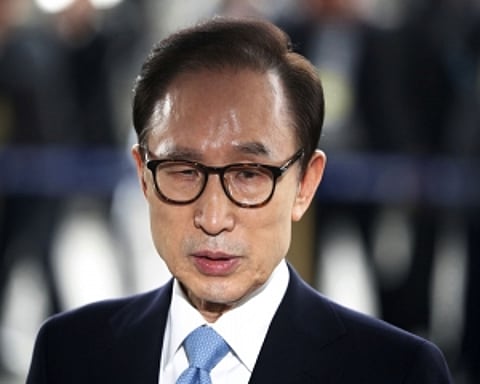 S. Korea ex-president Lee jailed for 15 years over corruption