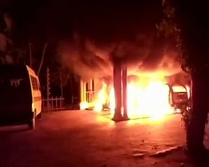 Sabarimala row: Asharam of Sandeepananda Giri, who supported SC verdict, attacked