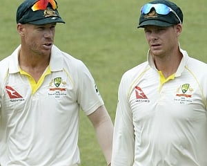 Smith, Warner play together for first time since ban