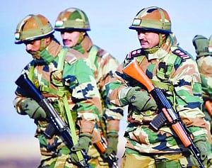 Standing in defence of our soldiers