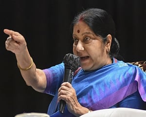 Strict action against bogus agents cheating people in name of jobs abroad : Swaraj