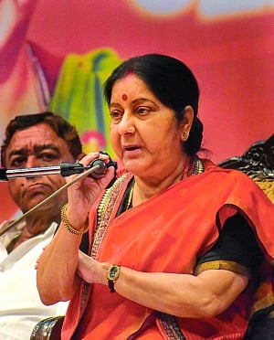 Sushma: Won’t fight elections