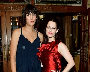 Teddy Geiger and Emily Hampshire get engaged