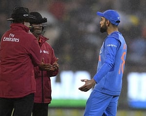 The second T20I called off due to rain