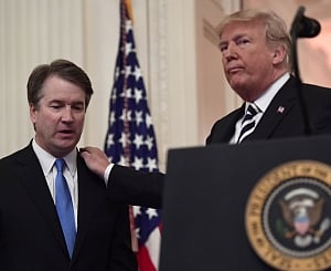 Trump apologises to Kavanaugh on 'behalf of nation'