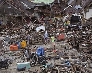 Tsunami toll now 429 dead, thousands homeless: disaster agency