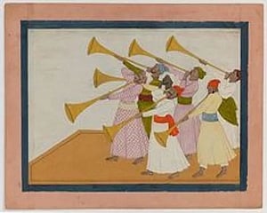 UK minister blocks export of unique Indian painting of 'Trumpeters'