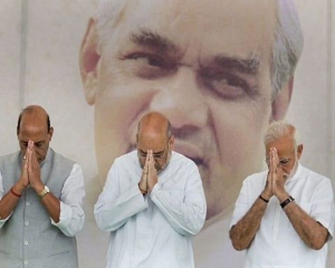 Vajpayee memorial inaugurated; Kovind, Modi offer floral tributes