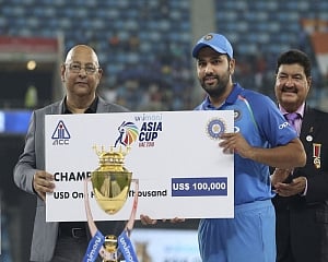 We played good cricket throughout the tournament: Rohit Sharma