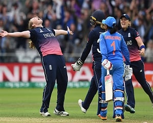 World T20: Indian women crash out in semis losing to England by 8 wickets