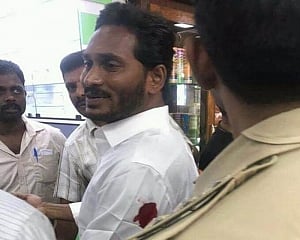 YSR Congress chief Jagan Mohan Reddy injured in attack at Vizag airport