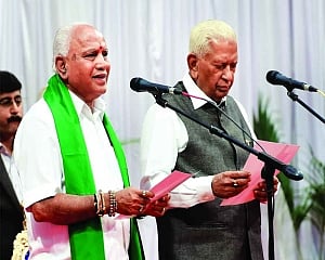 ‘Yedi’ installs BSY on CM chair