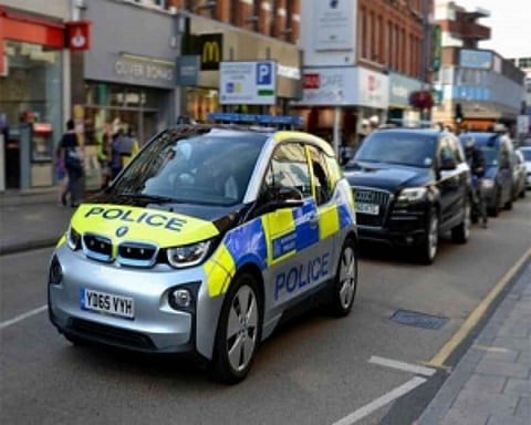 1st all-electric police car hits Australia roads