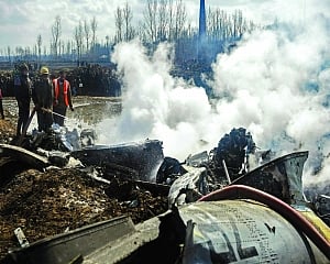 6 IAF men, civilian killed as chopper crashes in Budgam