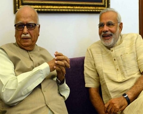 Advani perfectly sums up BJP's true essence: Modi