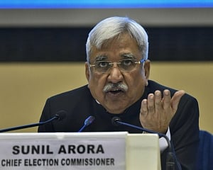 Assembly polls in four states with Lok Sabha elections but not in J&K: EC