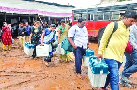 Assembly polls in Maharashtra, Haryana today