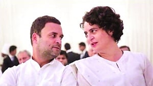 Back from US, Priyanka out on hustings