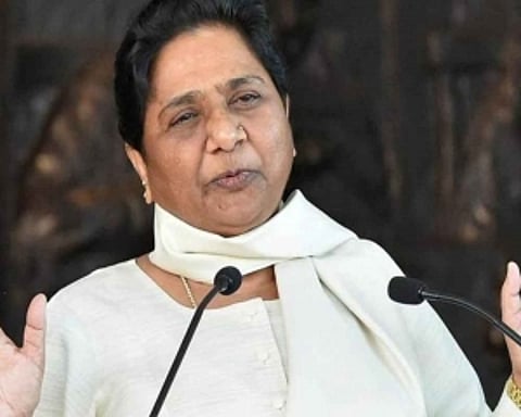 BJP conspired to field Bhim Army's Chandrashekhar from Varanasi to divide Dalit votes: Mayawati