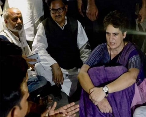 BJP govt wants to 'deport' Priyanka, 'jungle raj' prevailing in UP: Cong