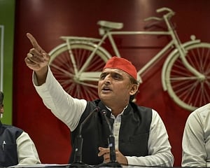 BJP should not lie during holy Navaratri: Akhilesh Yadav