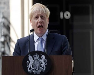 Boris Johnson formally takes charge as Britain's new PM