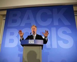 Boris Johnson tops first round of poll for British PM