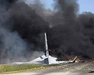 Cargo plane crashes in Iran with 10 onboard: media