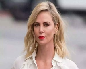 Charlize Theron enjoys sushi outing