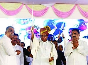 Cong, NCP to fight 125 seats each in Maha polls