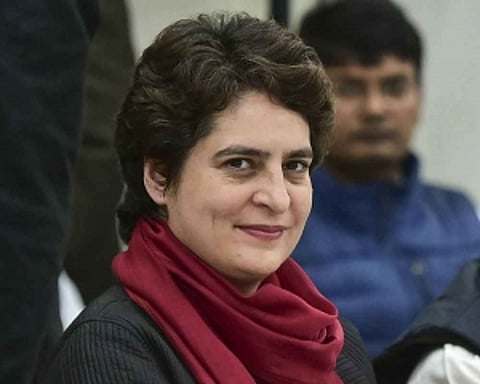 Criminals roaming around freely in UP: Priyanka