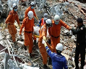Rescuers scour rubble as Cambodia building collapse toll rises to 18