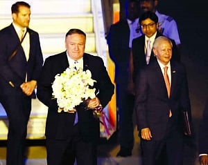 Defence, trade on Pompeo-Jaishankar table