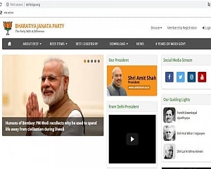 Delhi BJP website hacked