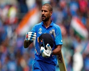 Dhawan ruled out of World Cup, cover Pant drafted into India squad