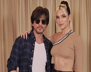 Dua Lipa meets SRK while in Mumbai