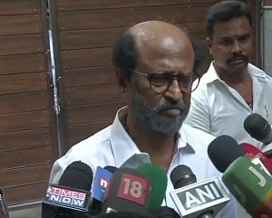 Efforts being made to paint me with 'saffron', says Rajinikanth