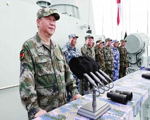 Farcical show of force