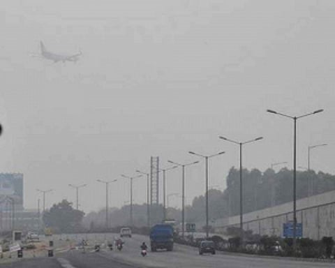 Four flights diverted due to fog at Delhi airport